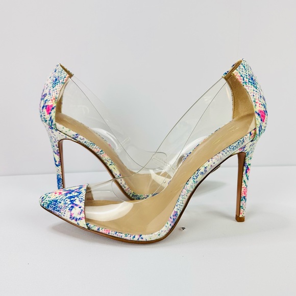 Mix No.6 Aracely Multicolor Snakeprint Pump Women - Picture 5 of 11